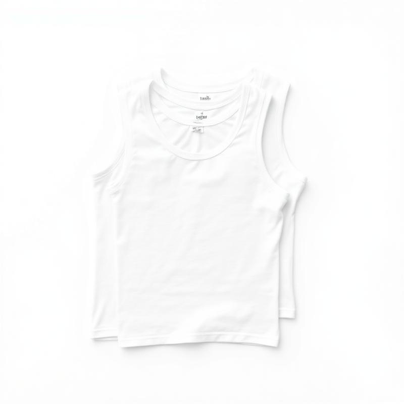 Pure Cotton Vest — Pack of 3
